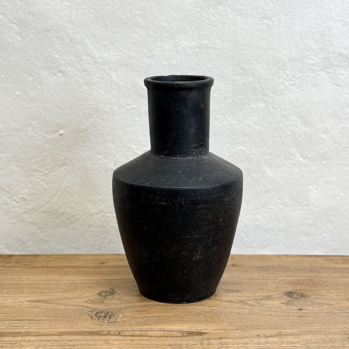 Unglazed Rouleau Vase