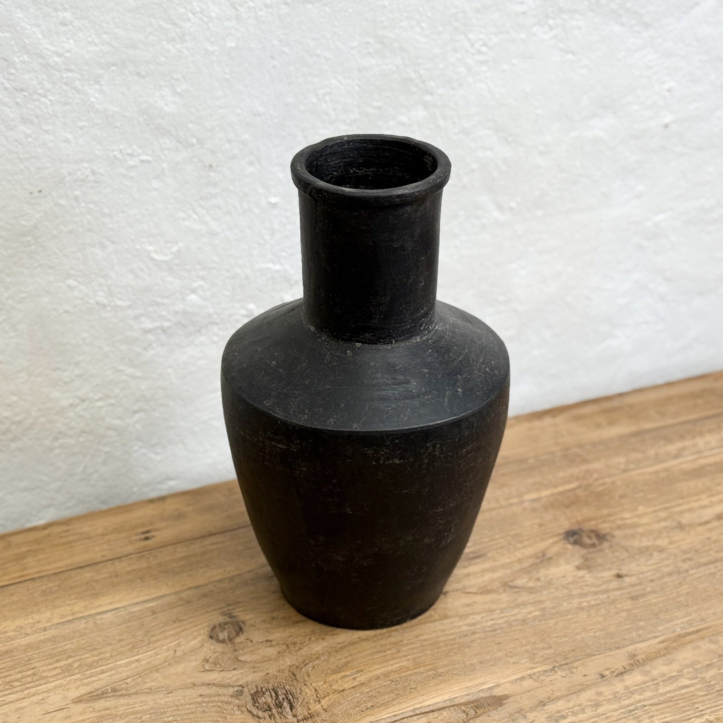 Unglazed Rouleau Vase