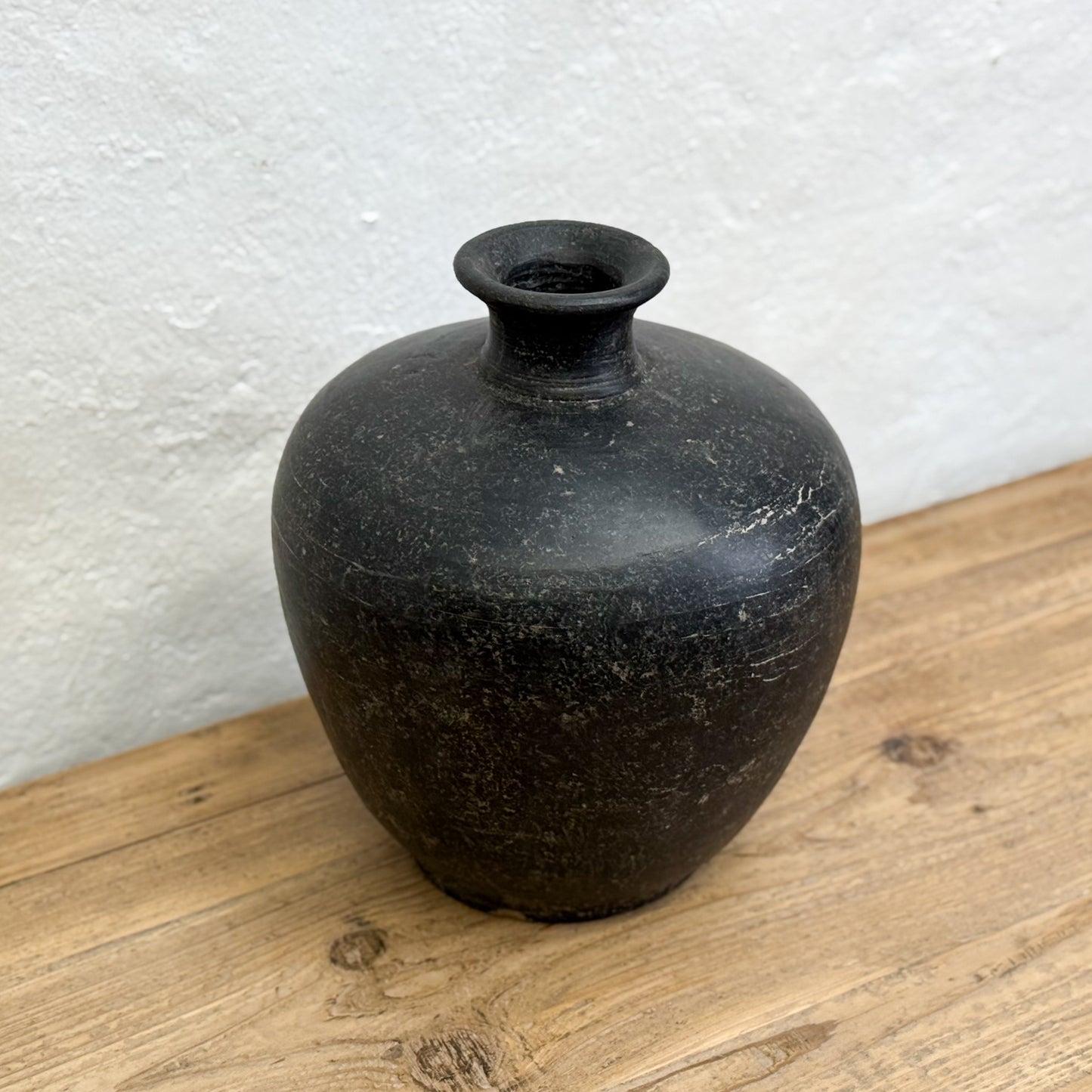 Unglazed Pomegranate Pot