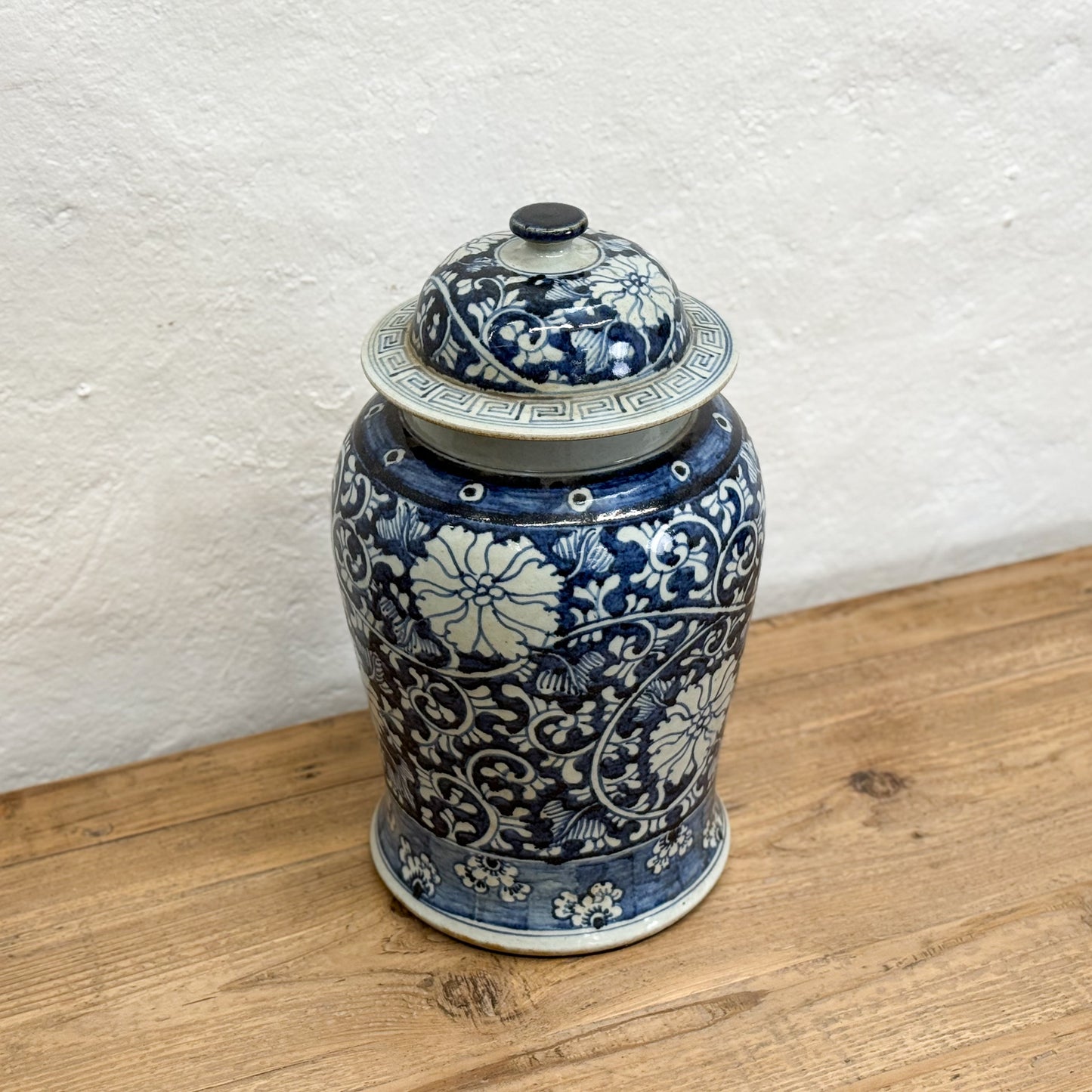 Flower & Vine Temple Jar