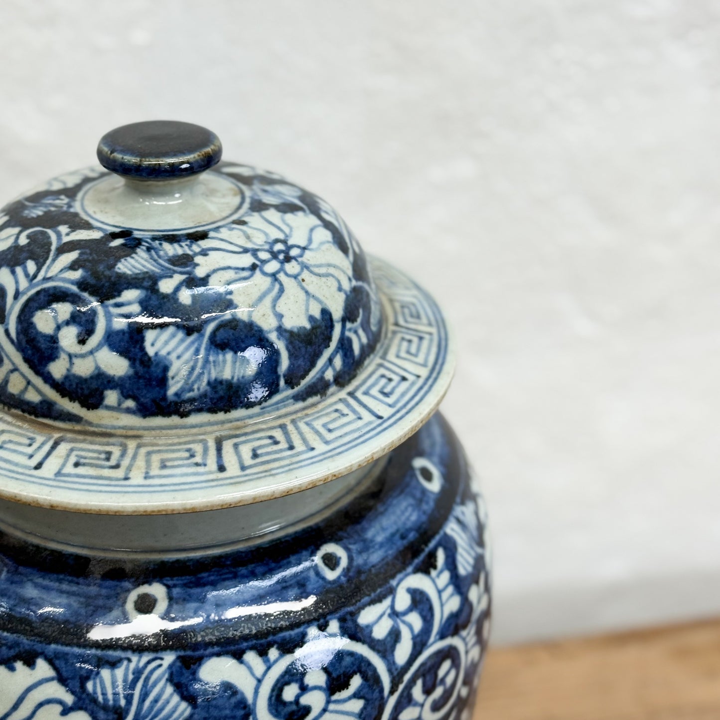 Flower & Vine Temple Jar