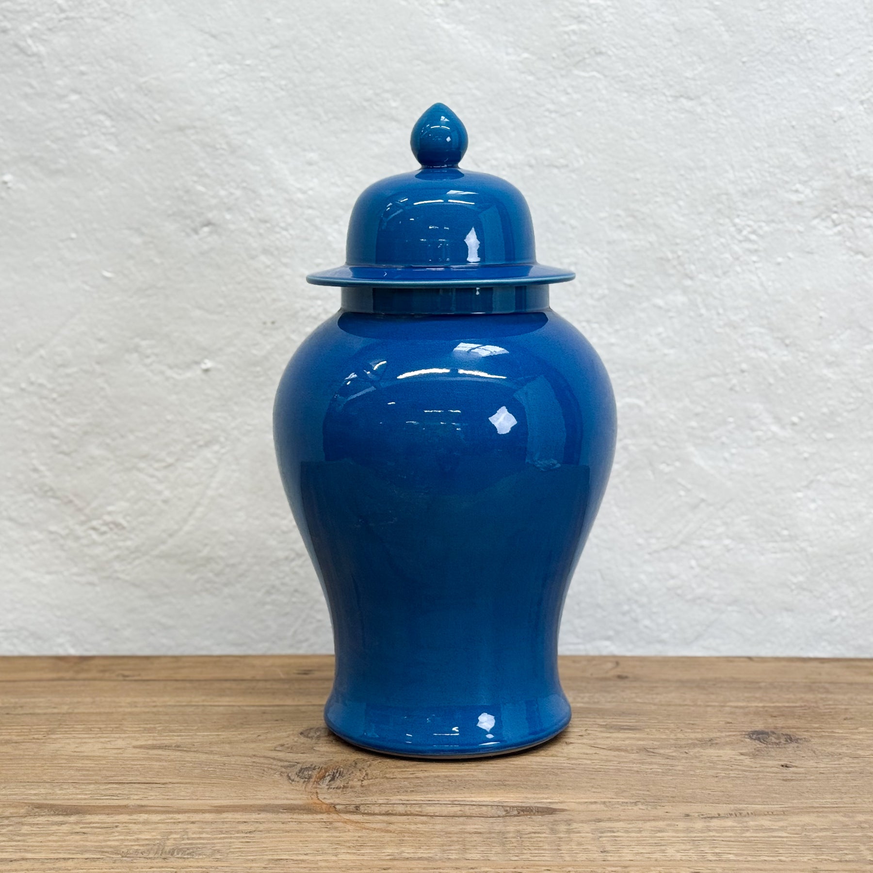 Blue Temple Jar