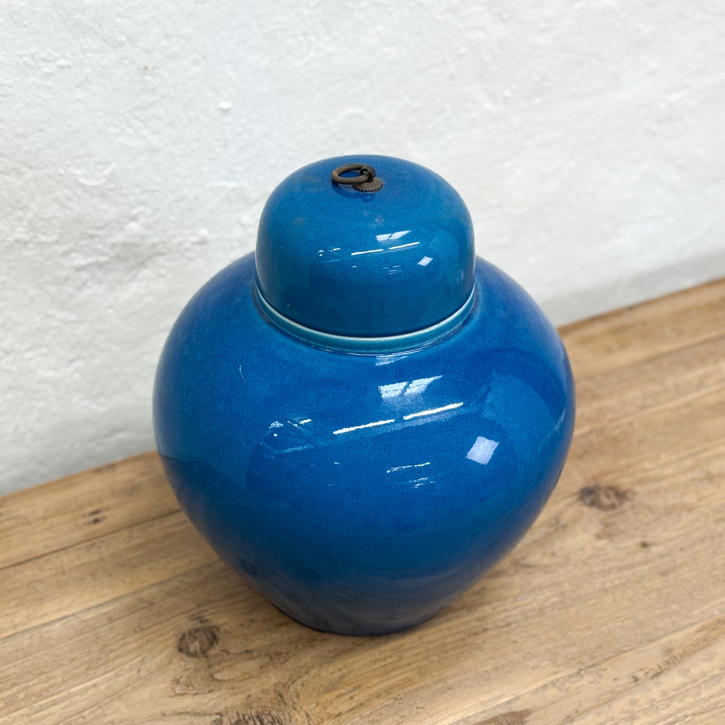 Blue Ginger Jar