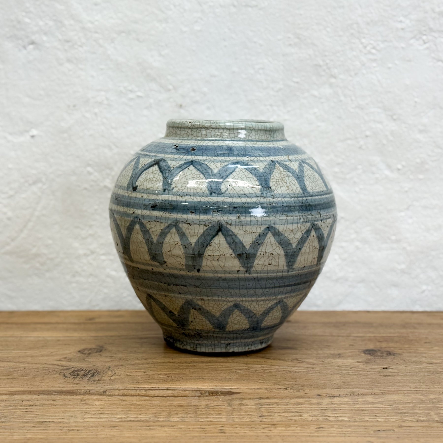 Korean Style Crackled Vase