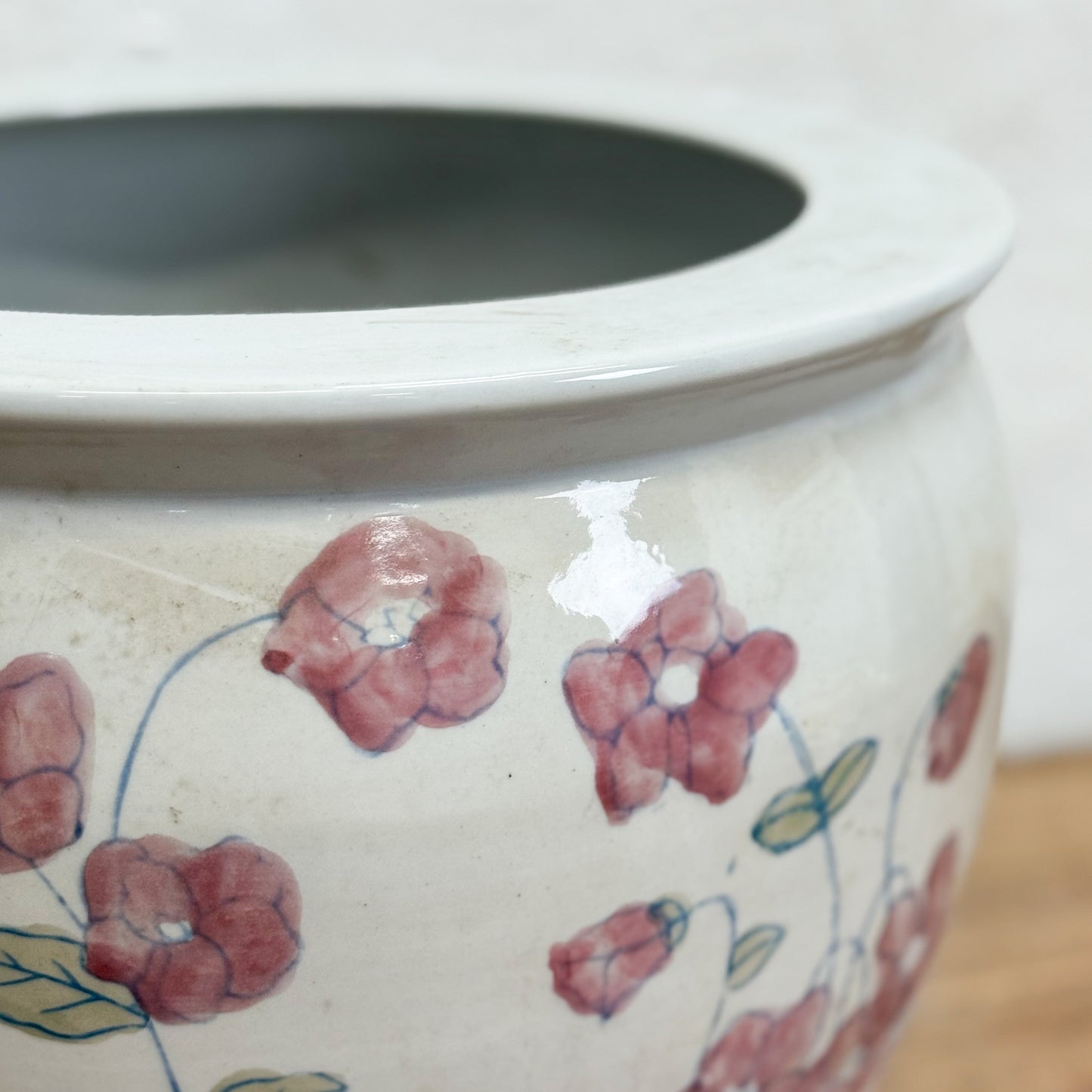 Floral Painted Planter