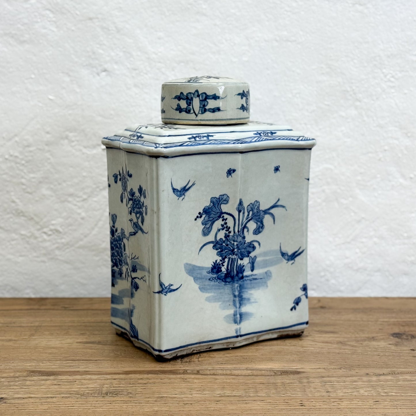 Bird Porcelain Cong Container II