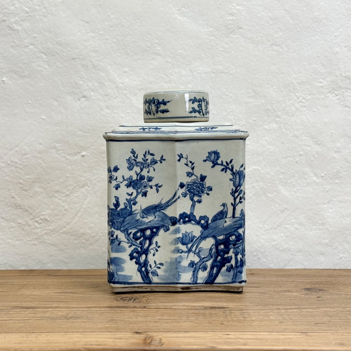 Bird Porcelain Cong Container II