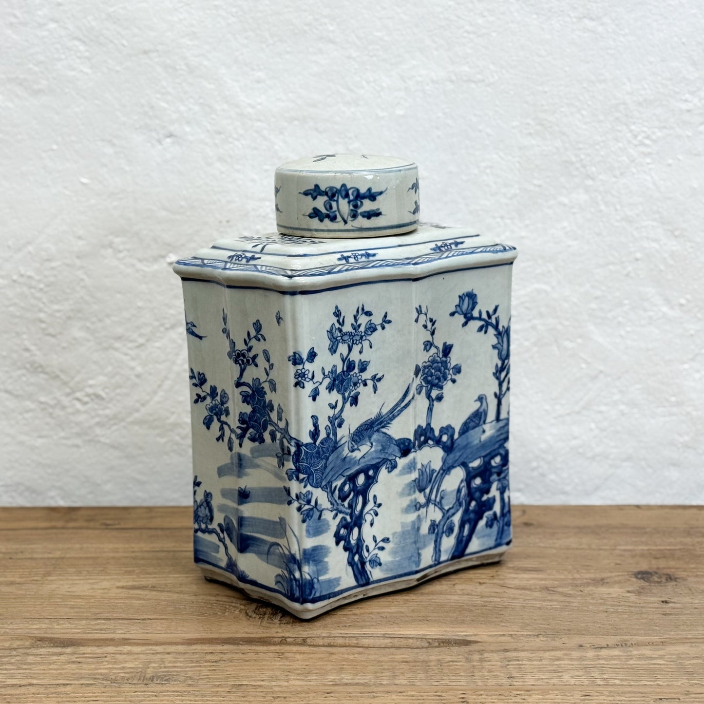Bird Porcelain Cong Container II