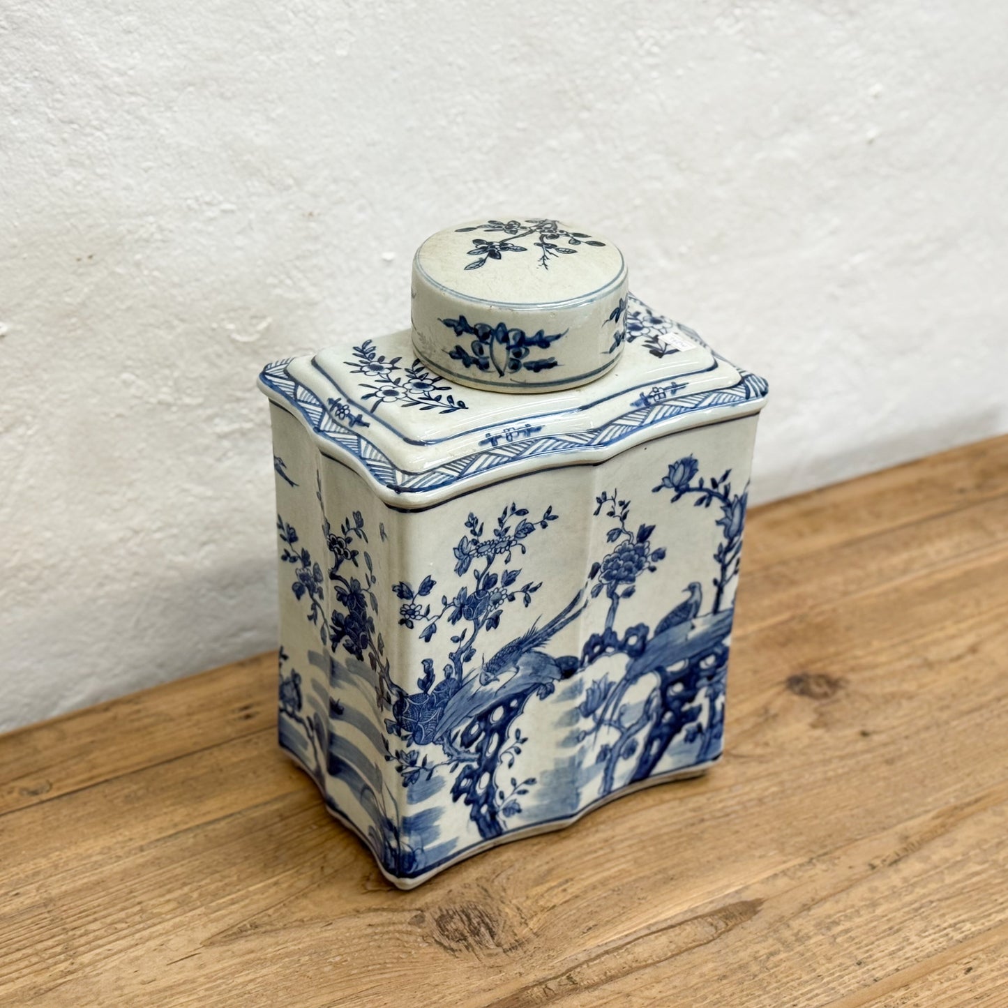 Bird Porcelain Cong Container II