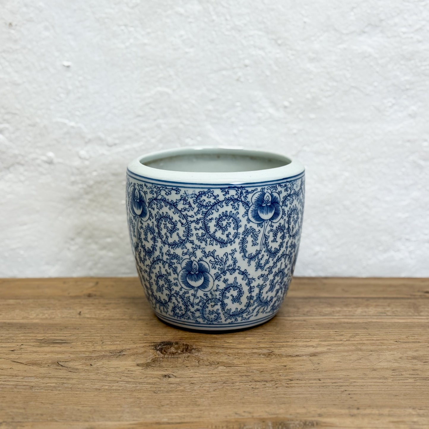 Sweet Pea Porcelain Planter