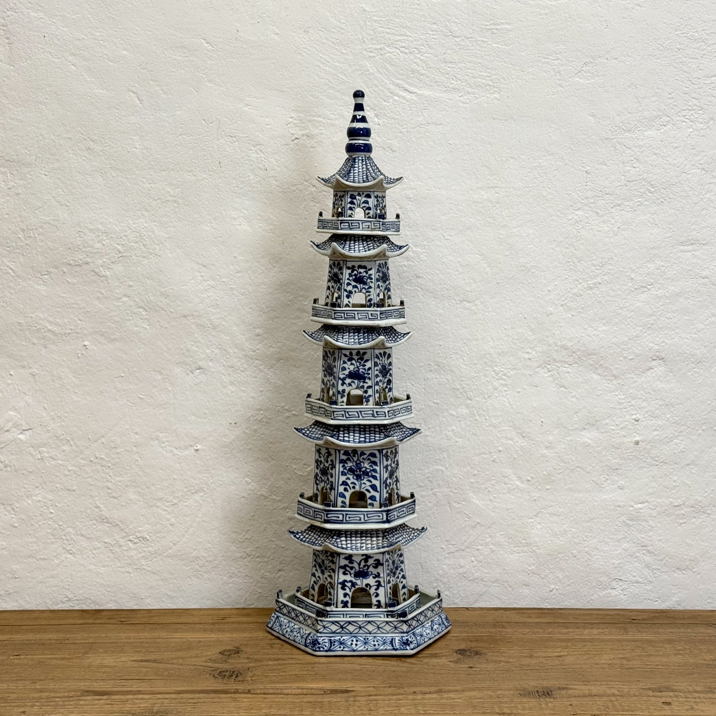 Floral Porcelain Pagoda