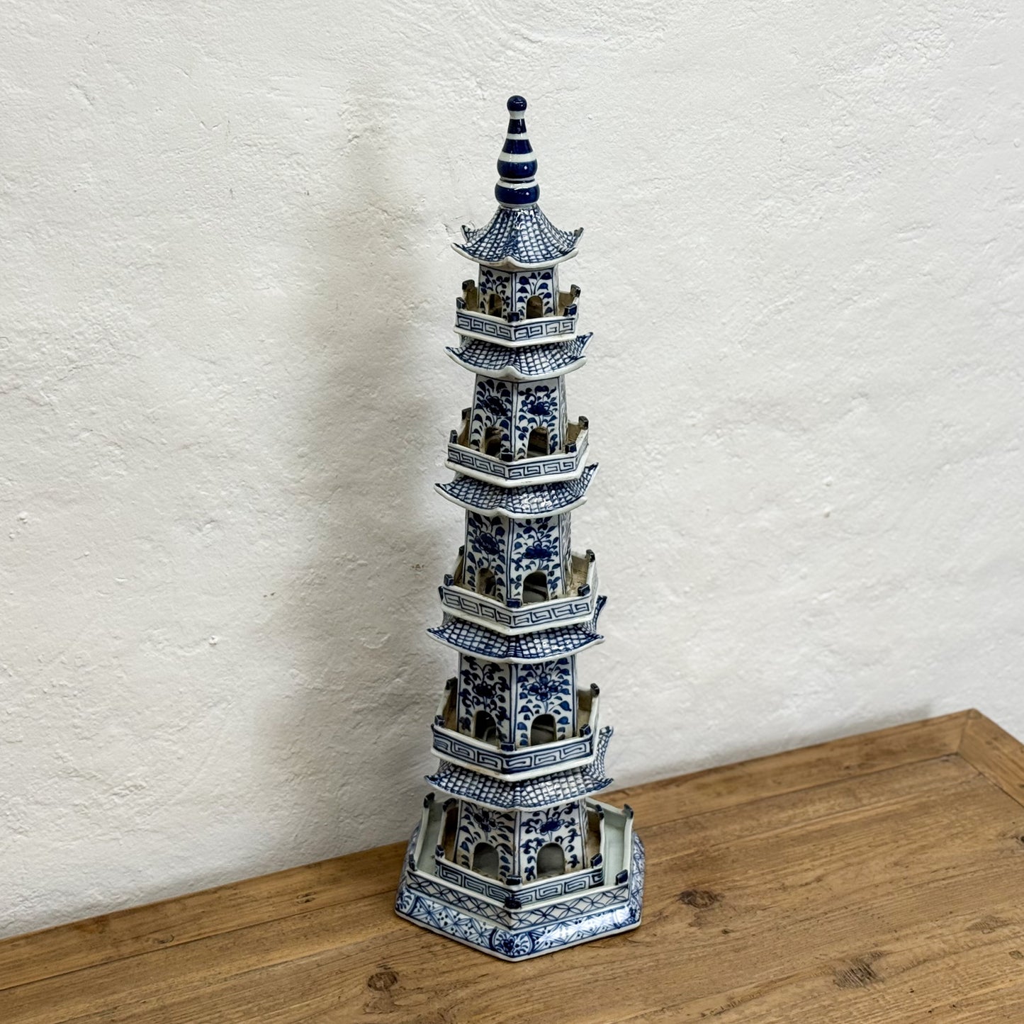 Floral Porcelain Pagoda