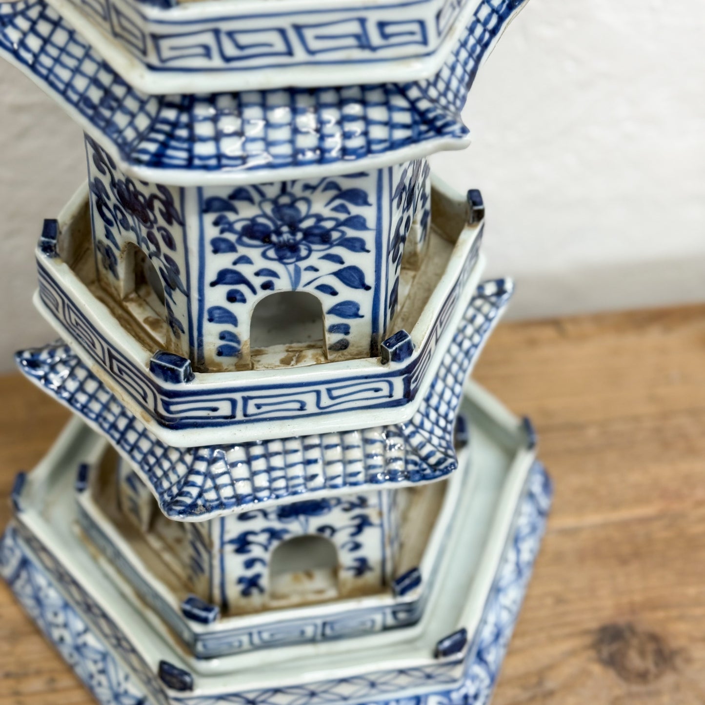 Floral Porcelain Pagoda