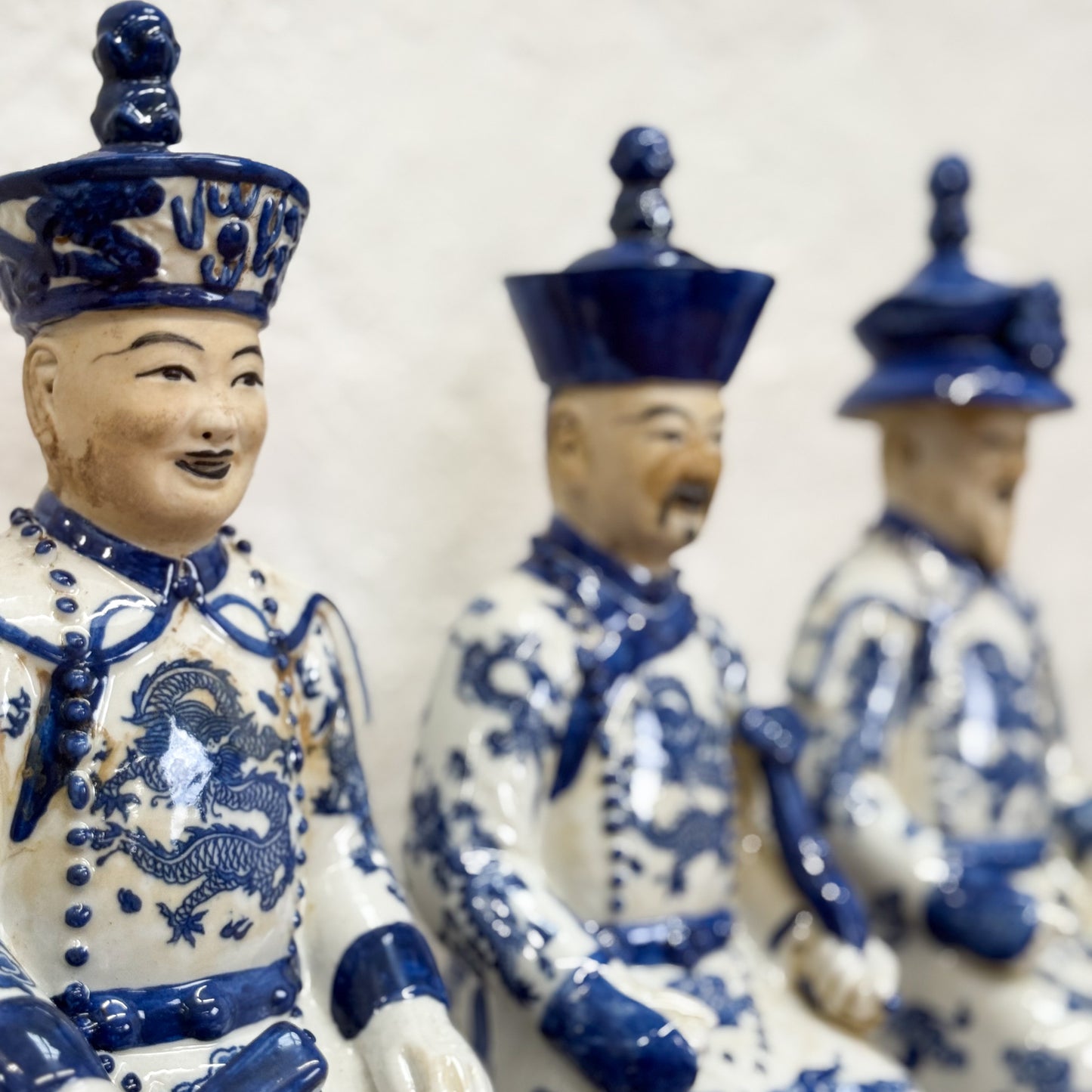Sitting Qing Emperor Set