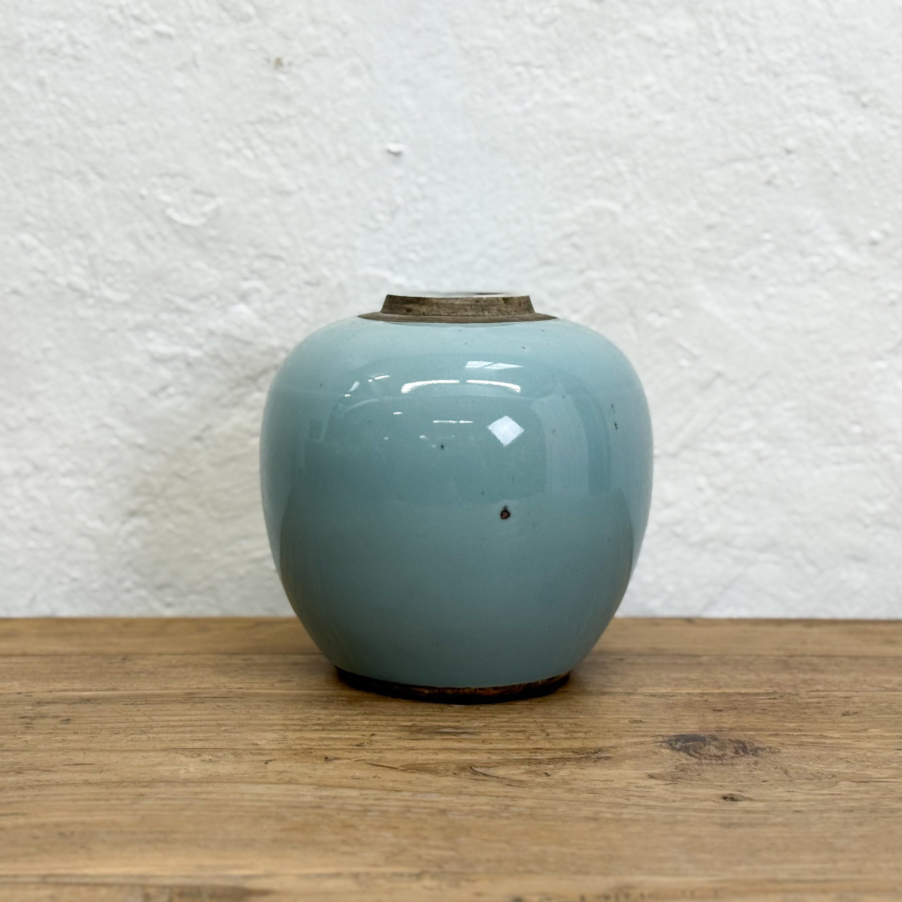 Sky Blue Ginger Jar