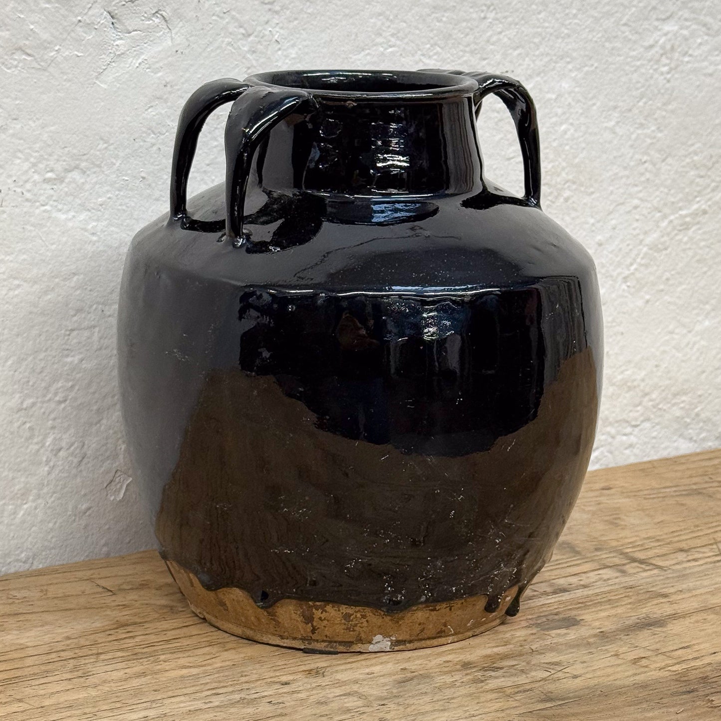 Black Spider Vase Medium Large