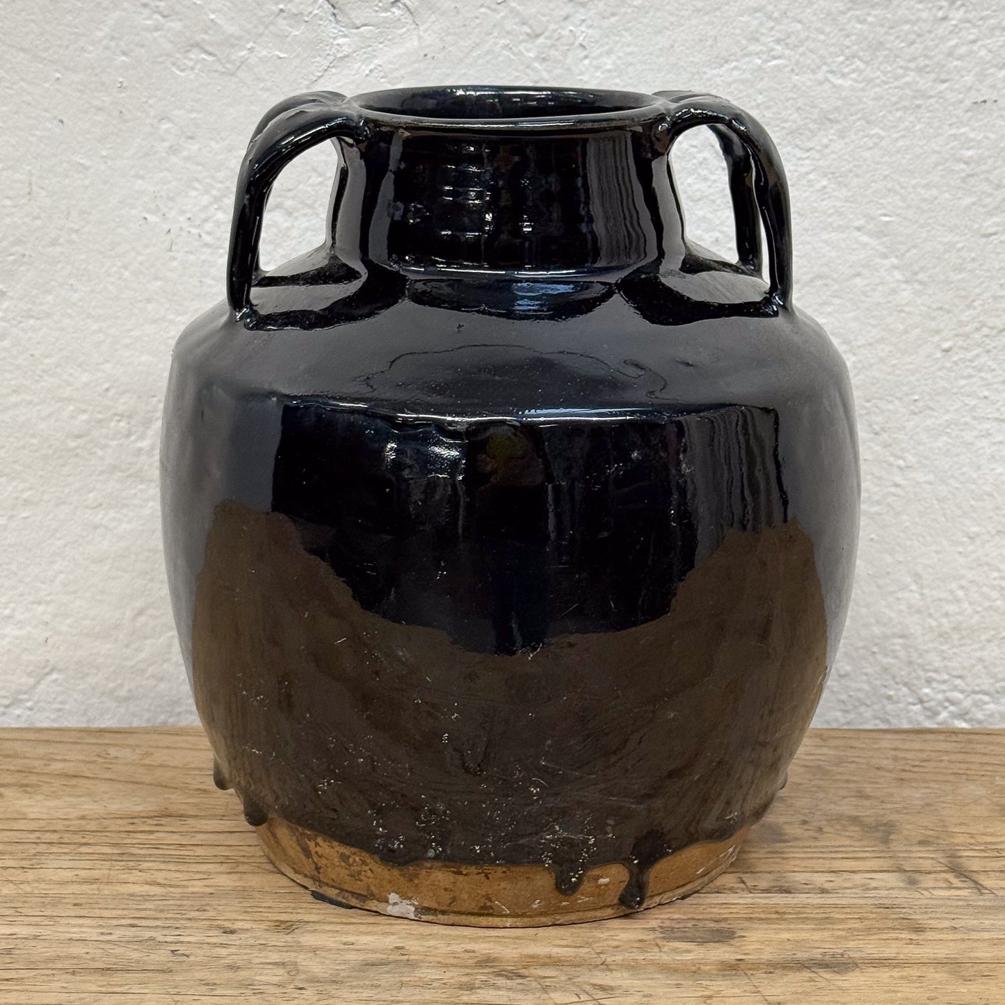 Black Spider Vase Medium Large