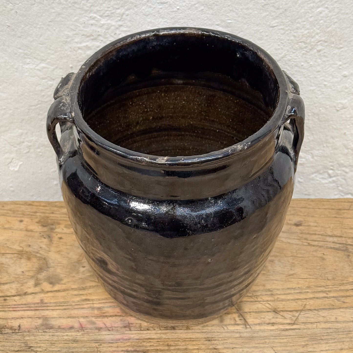 Black Spider Vase Medium