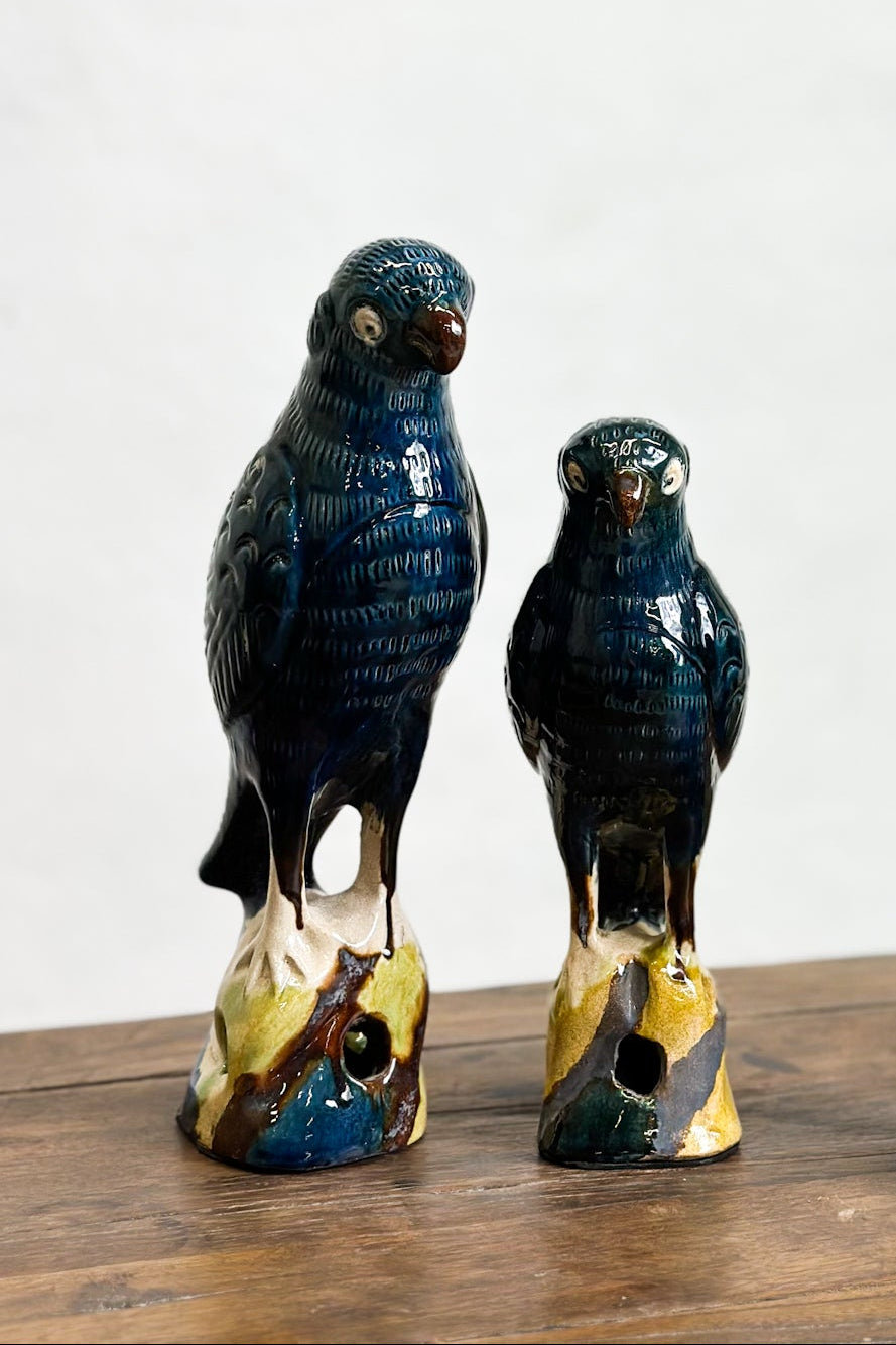 Glazed Porcelain Parrot