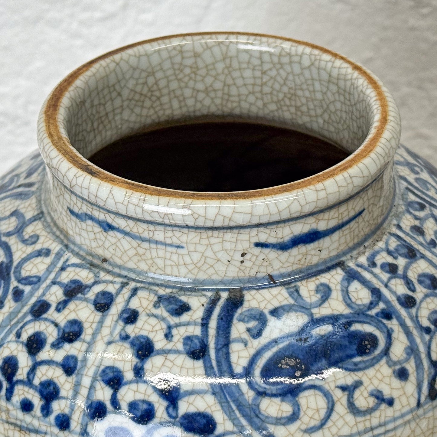 Blue & White Fish Vase
