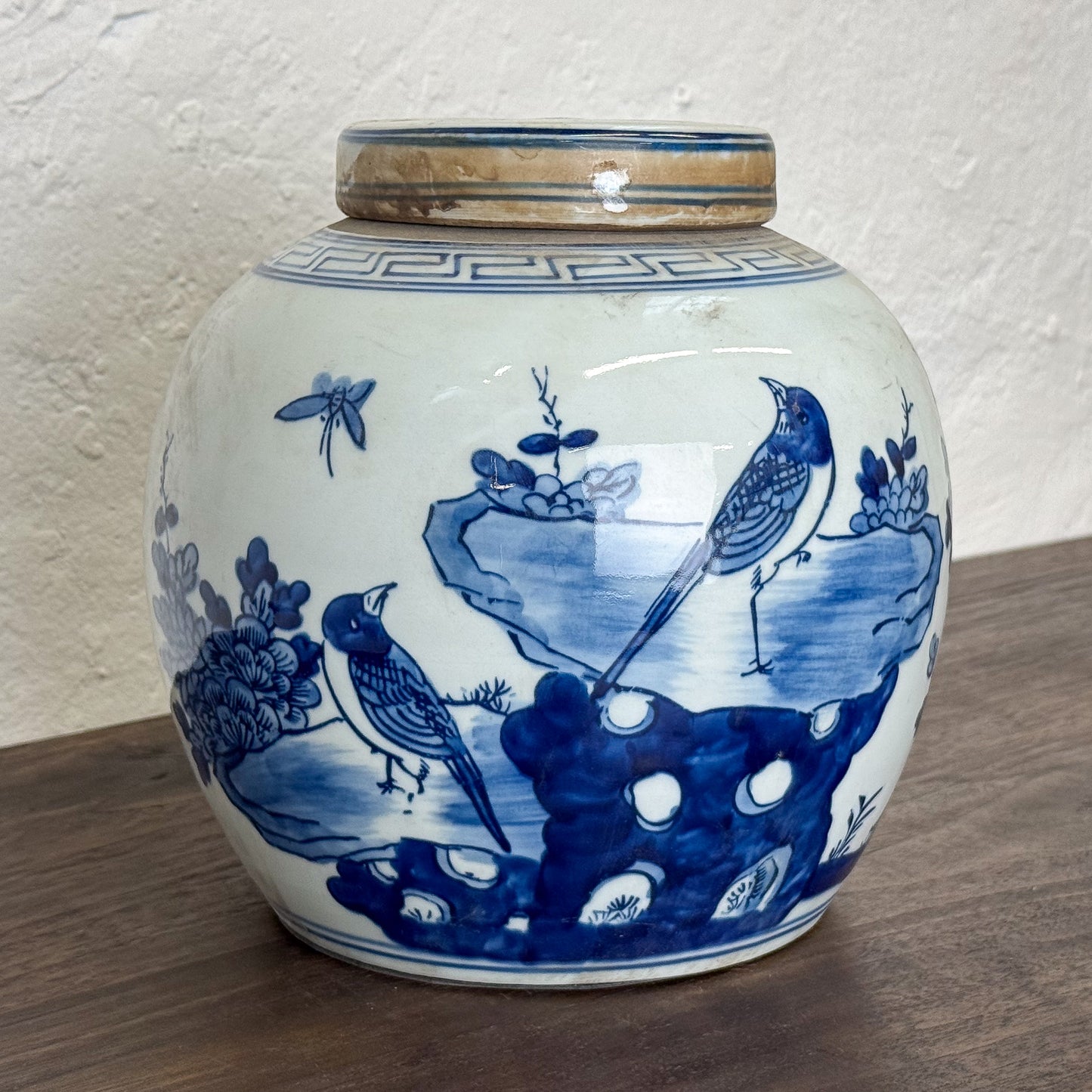 Blue & White Ginger Jar Birds