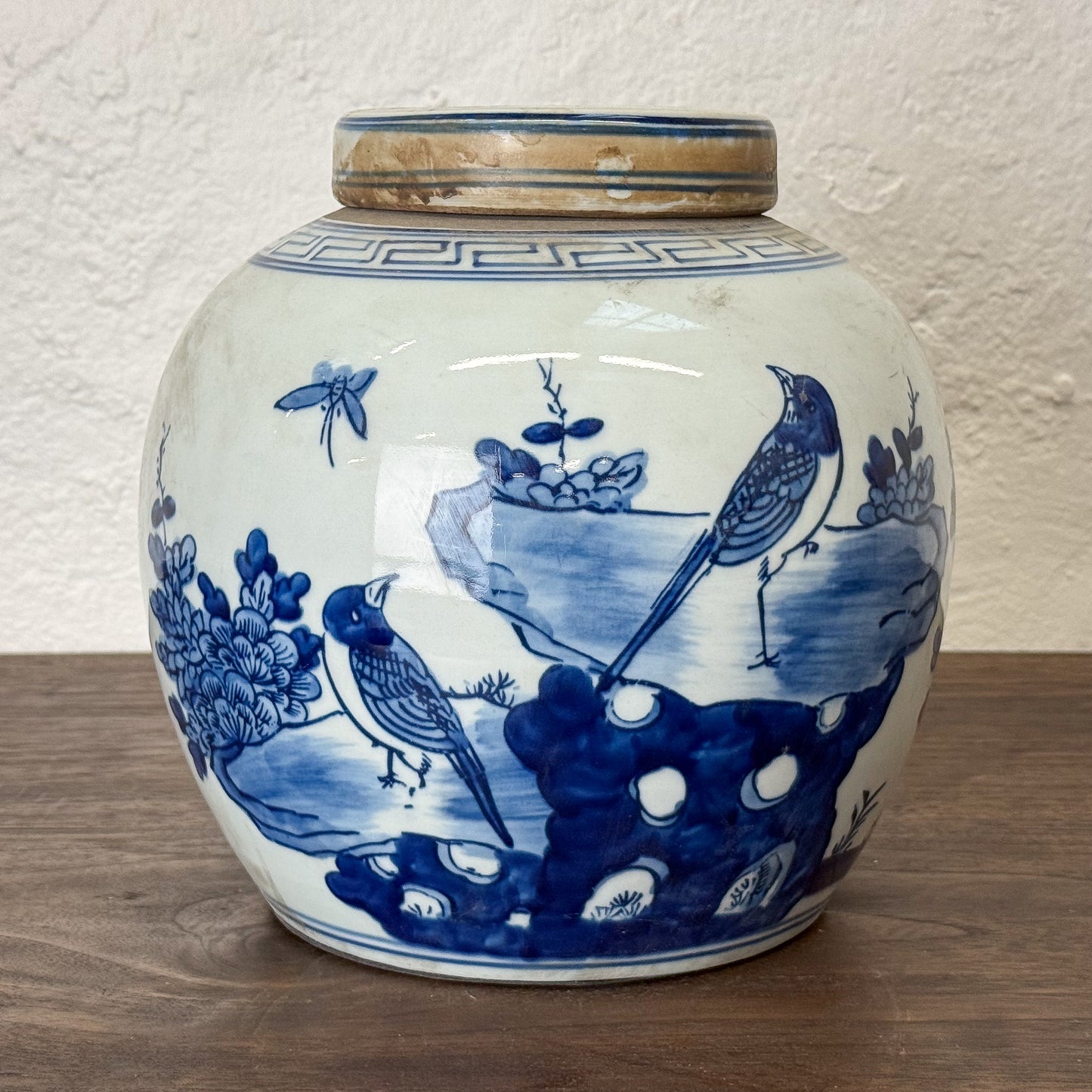Blue & White Ginger Jar Birds