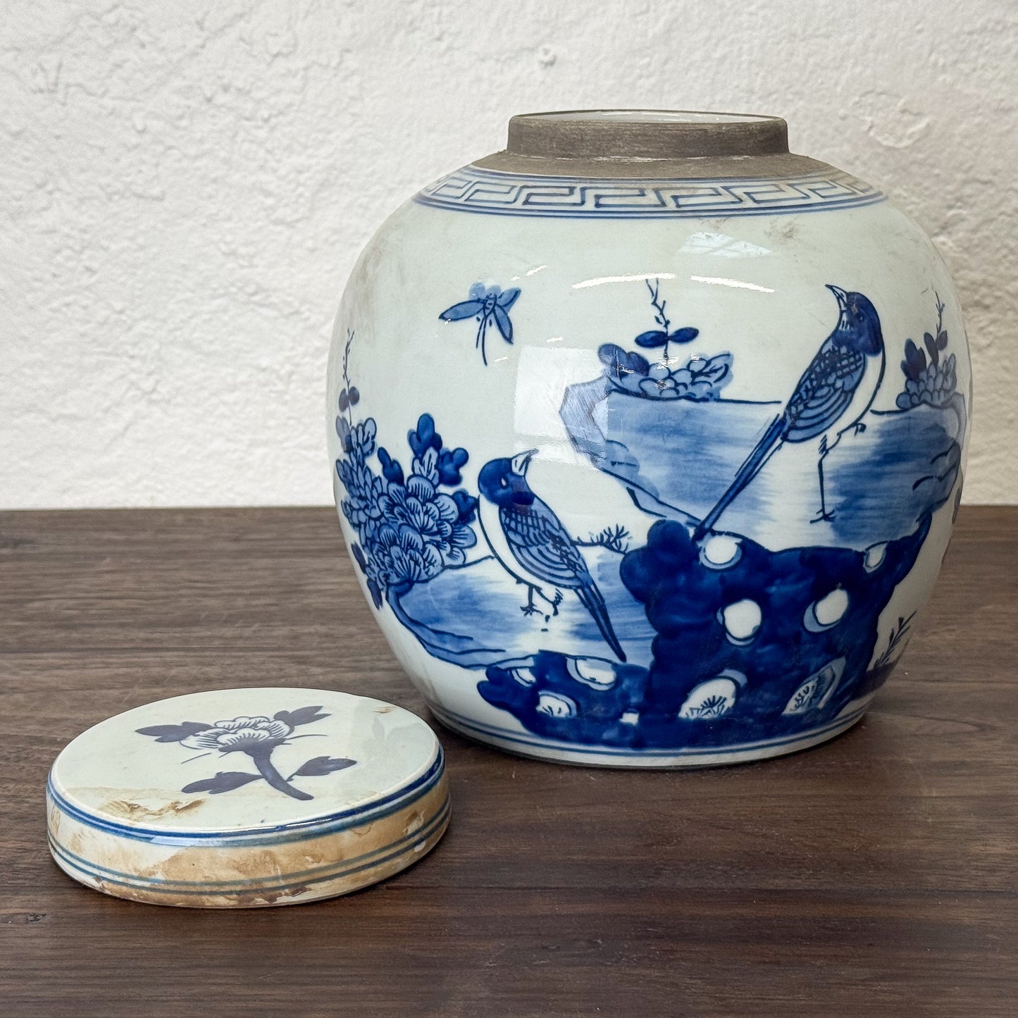 Blue & White Ginger Jar Birds