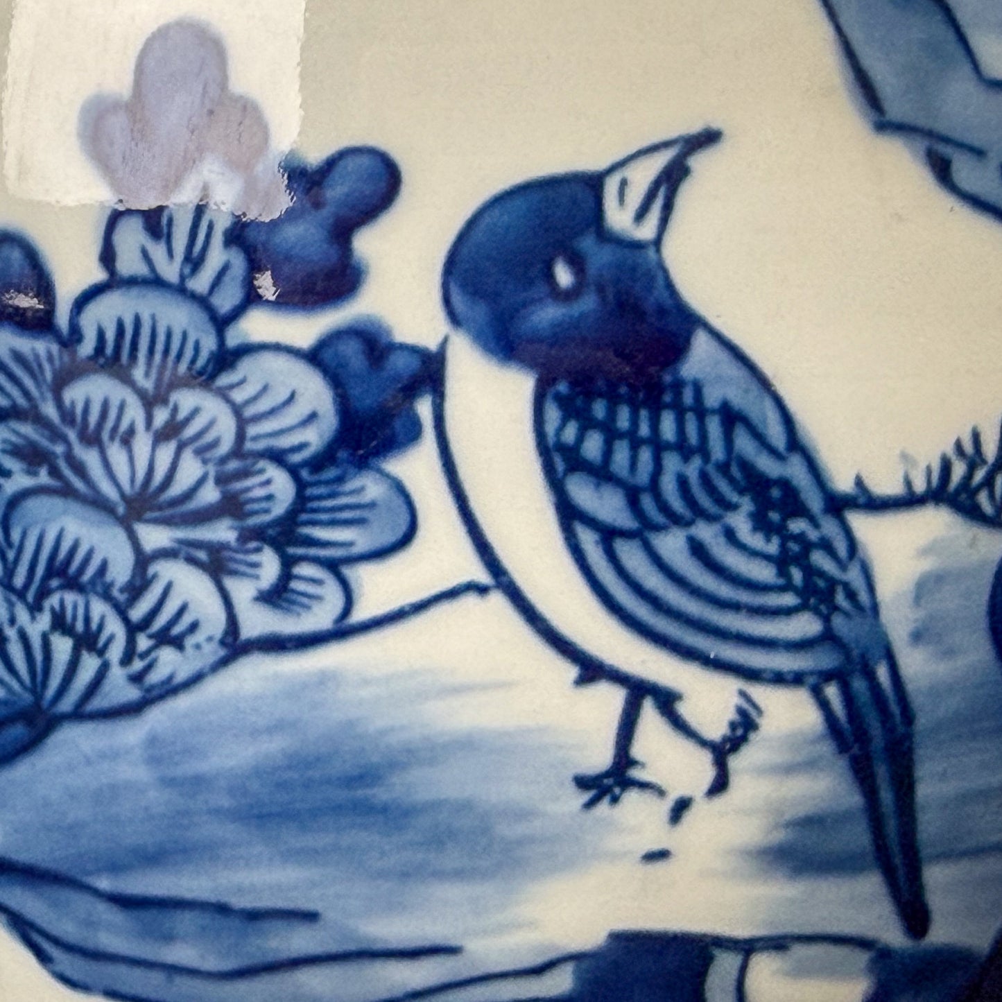 Blue & White Ginger Jar Birds