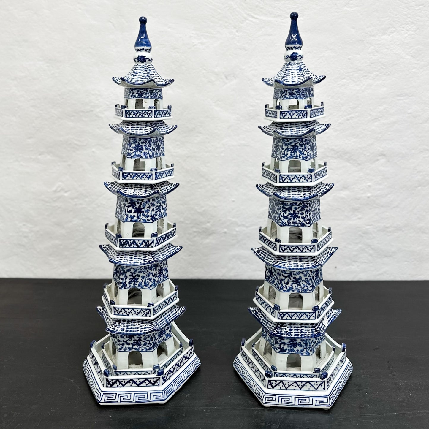 Porcelain Chinese Pagoda Tower
