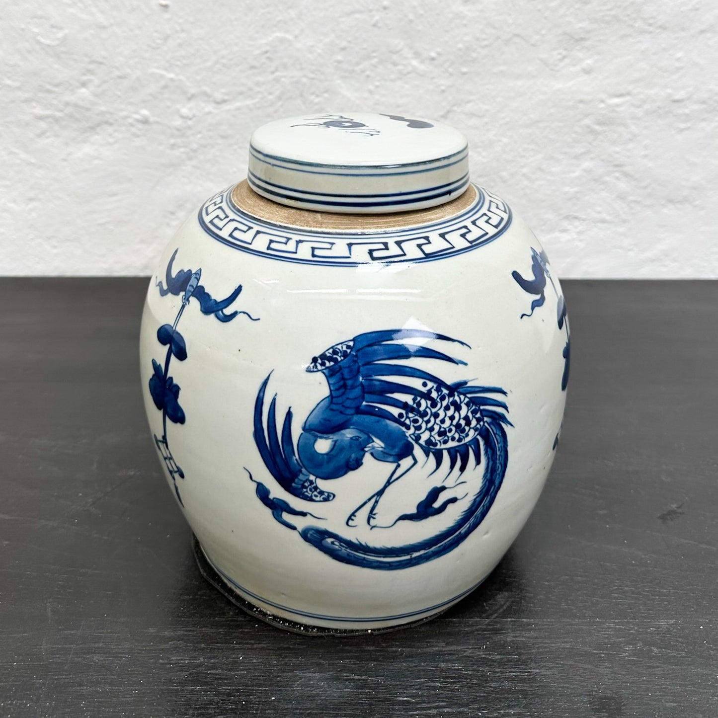 Phoenix Porcelain Ginger Jar