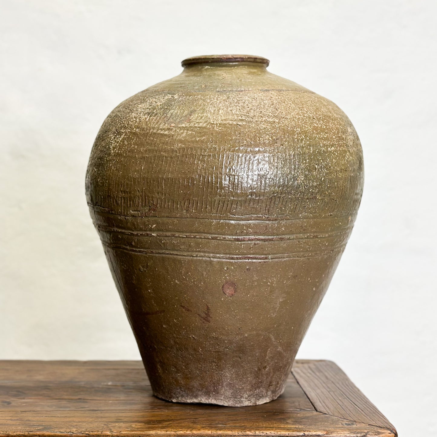 Large Olive Vase