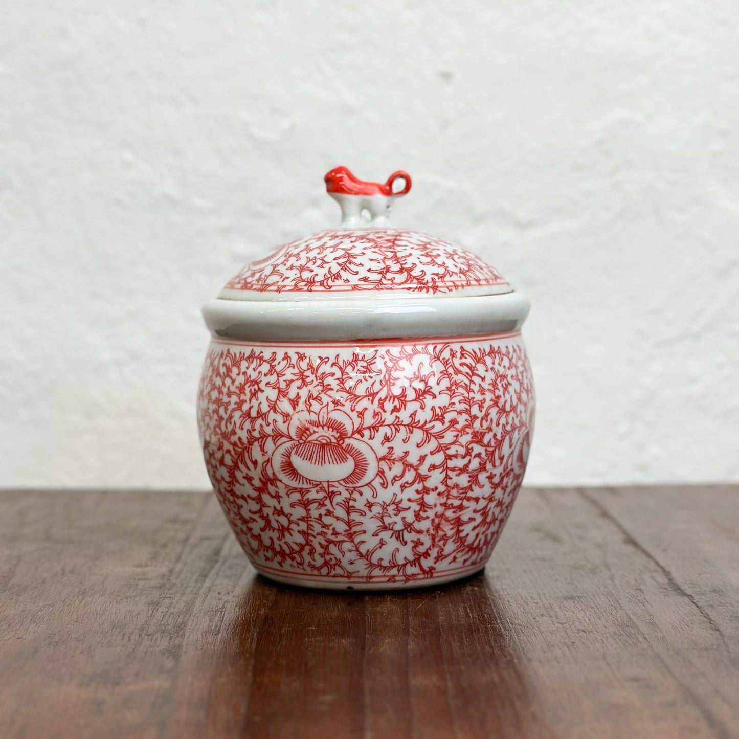 Vine Porcelain Lidded Container