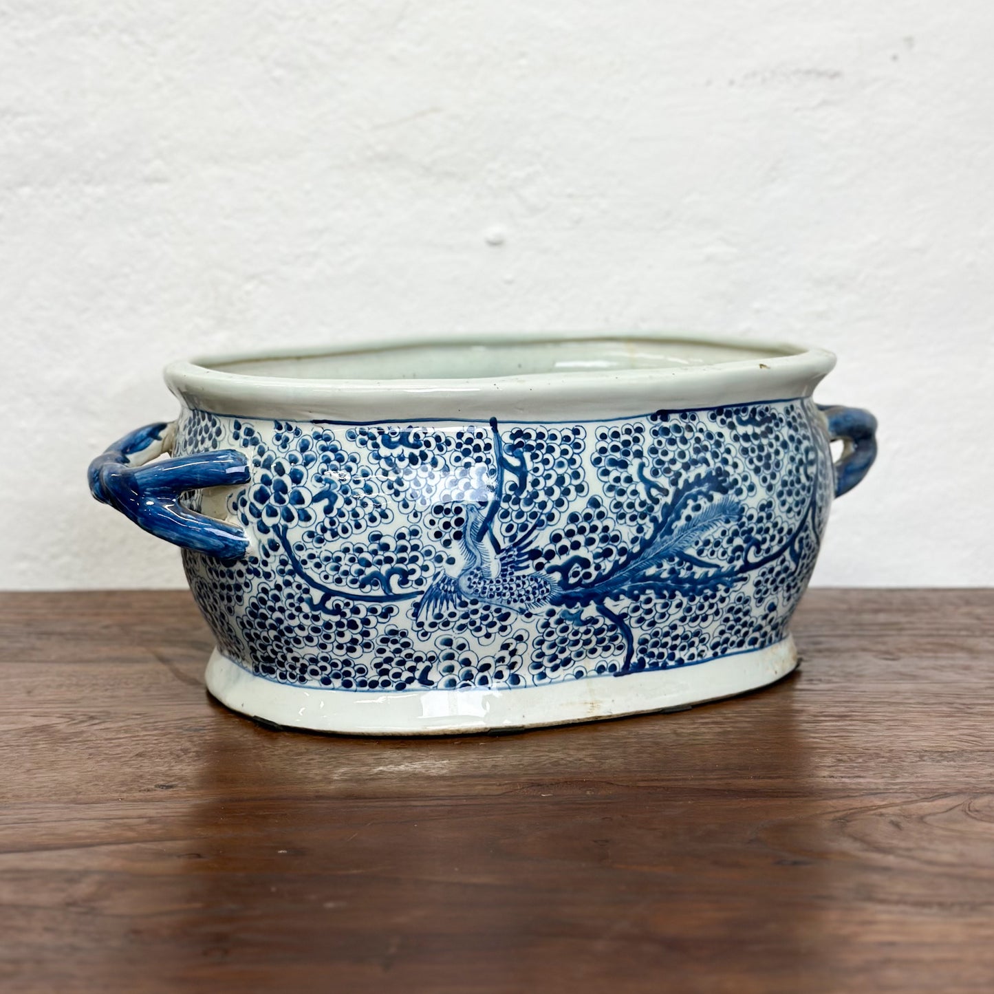 Birds & Buds Porcelain Baby Bath