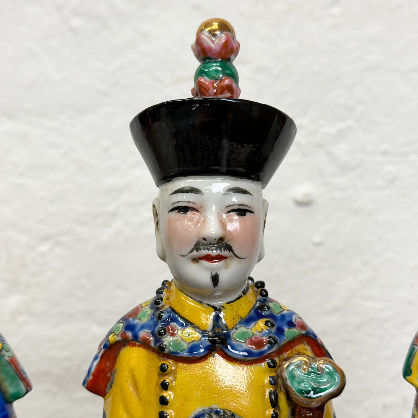 Small Coloured Qing Emperor Set