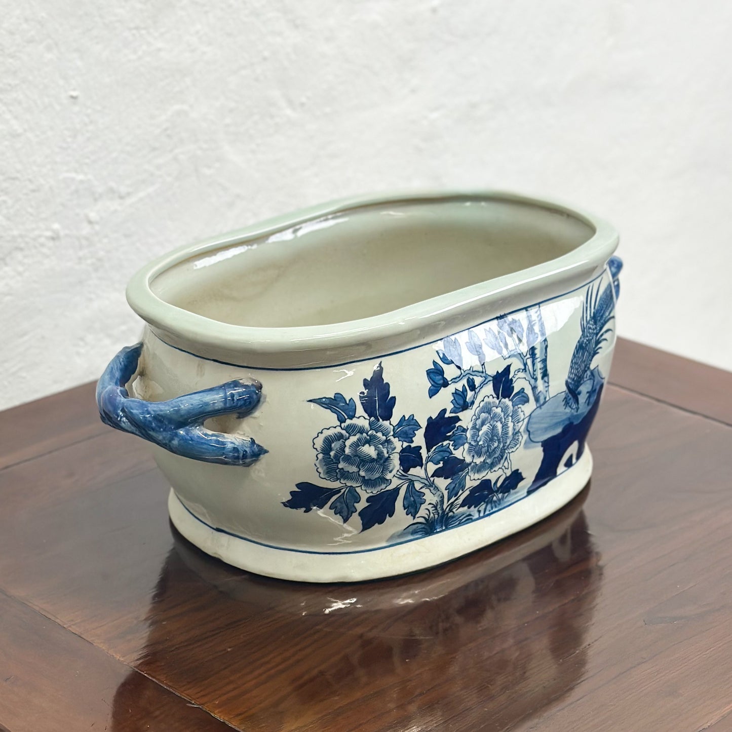 Peony & Phoenix Porcelain Baby Bath