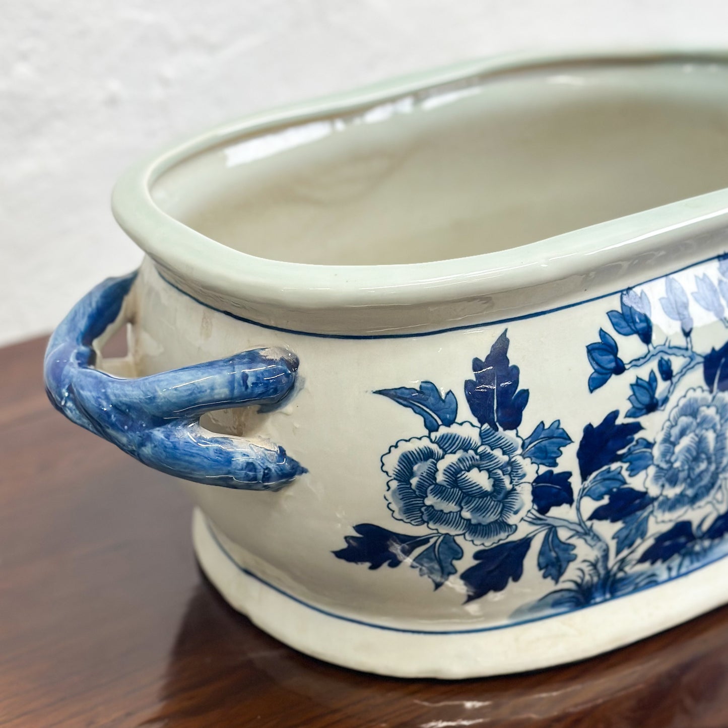 Peony & Phoenix Porcelain Baby Bath