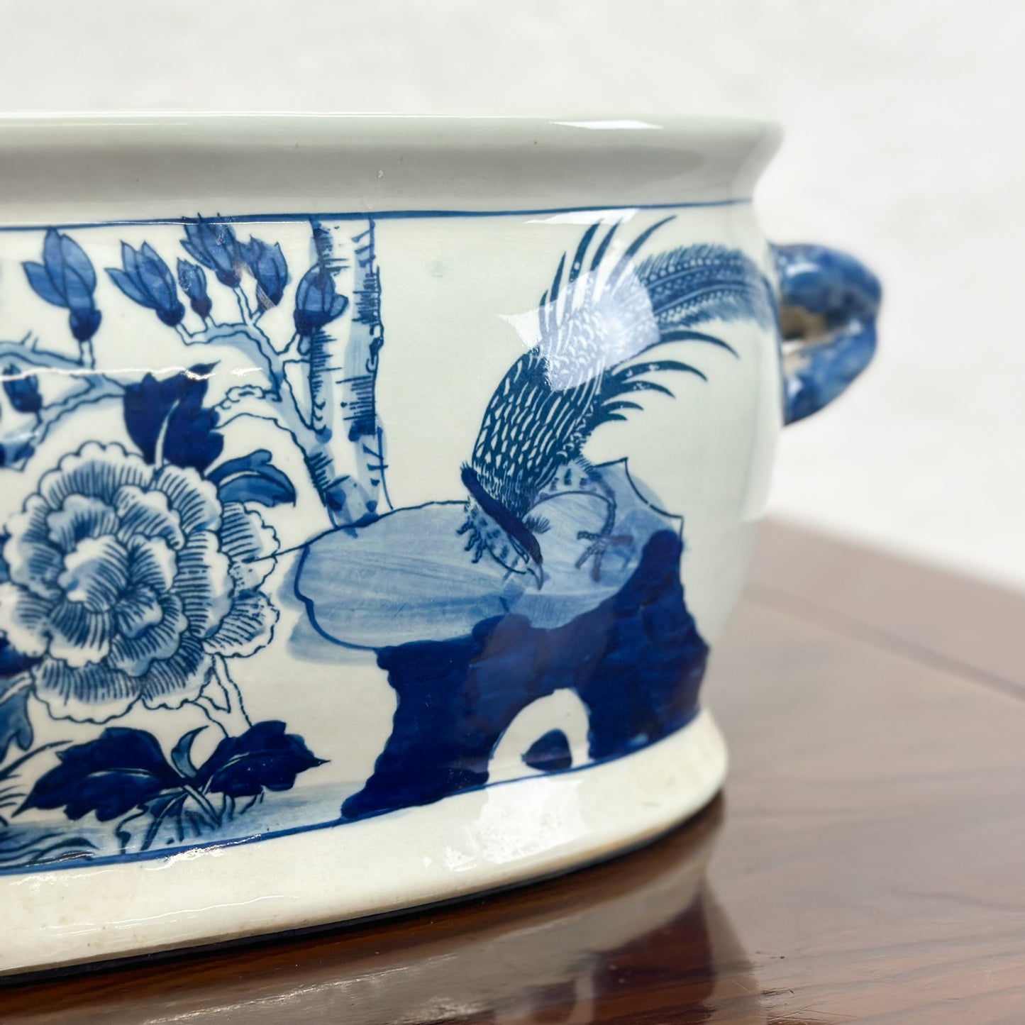 Peony & Phoenix Porcelain Baby Bath