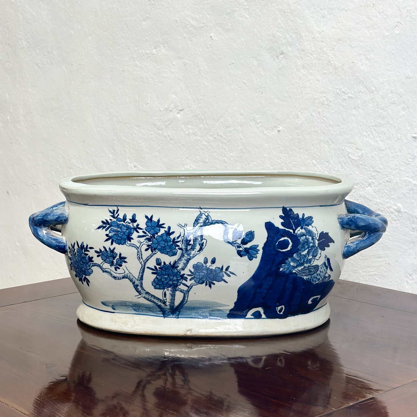 Peony & Phoenix Porcelain Baby Bath
