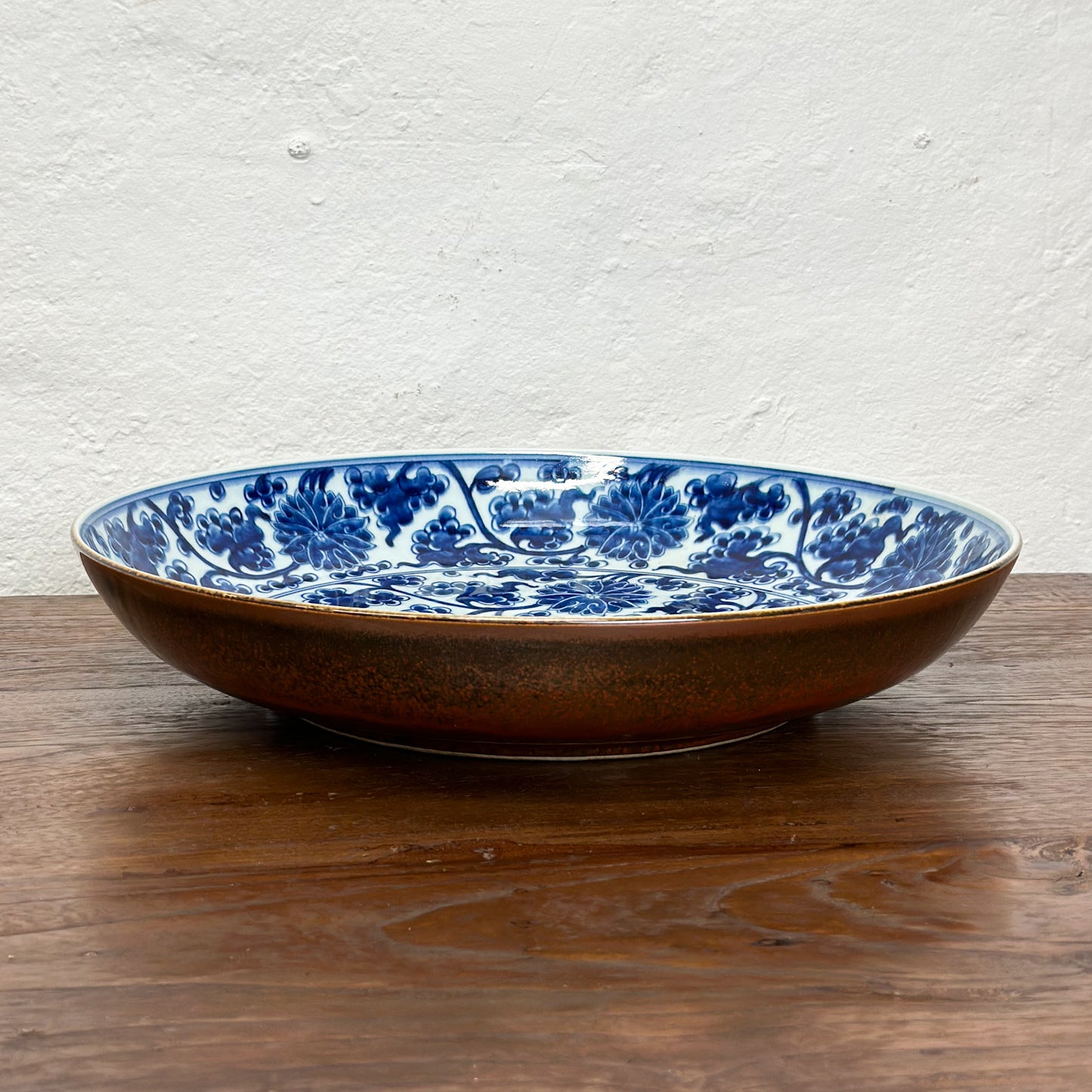 Flower & Cloud Porcelain Plate