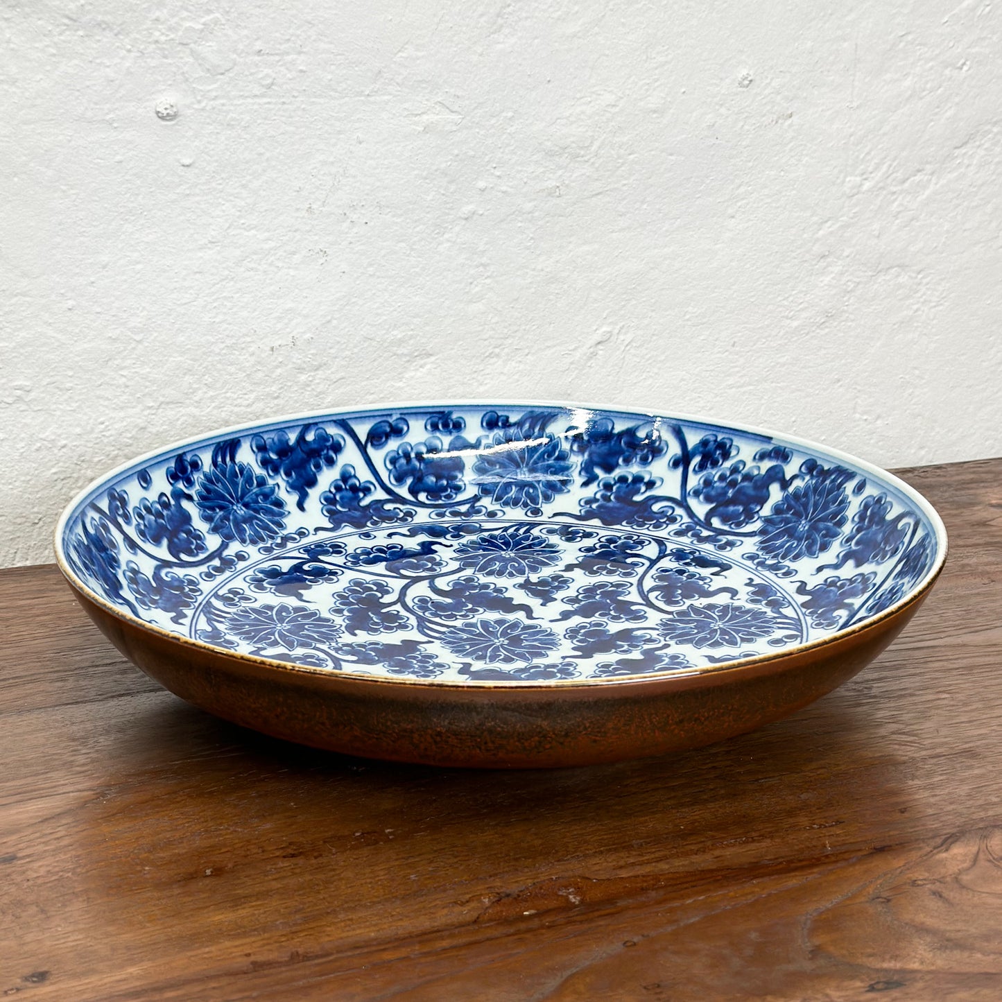 Flower & Cloud Porcelain Plate