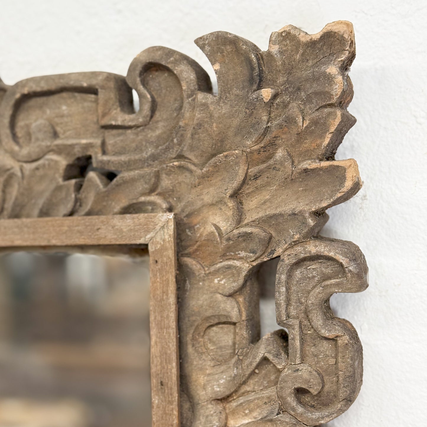 Carved Thai Mirror