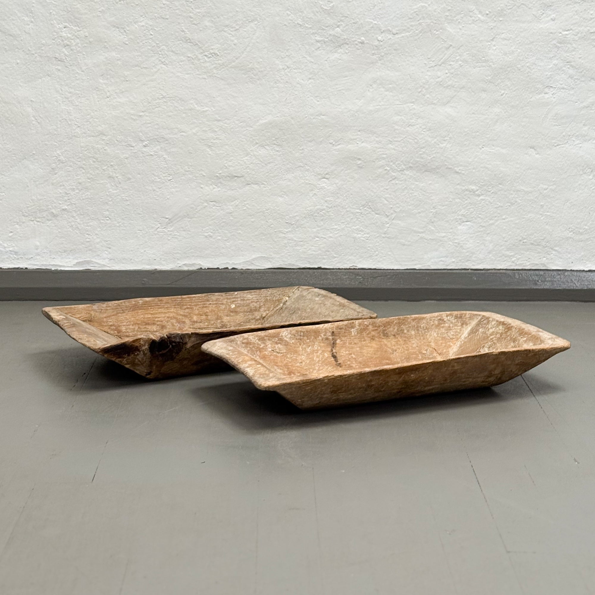 Assorted Vintage Timber Dough Bowl