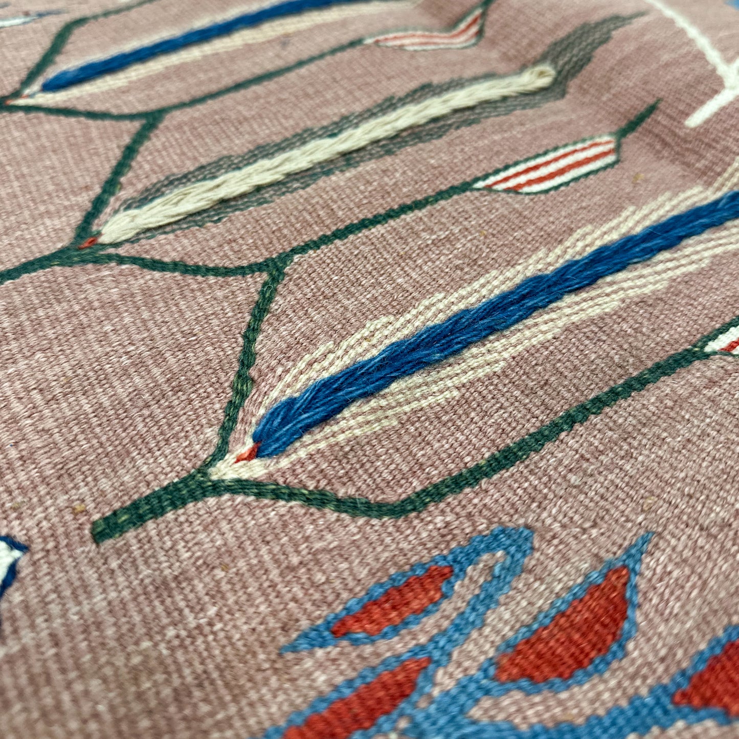 Usak Vintage Kilim Rug