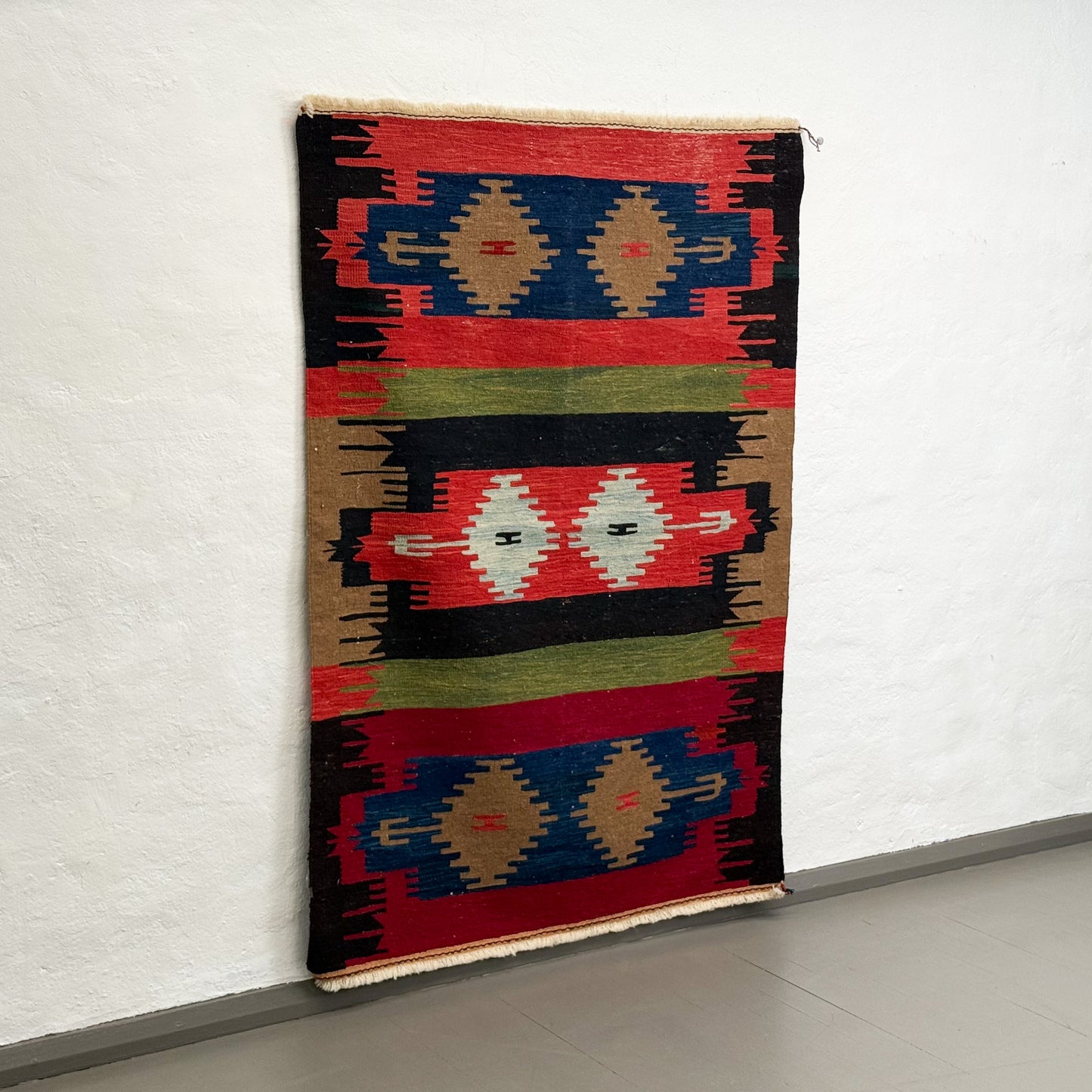 Vintage Konya Kilim Rug