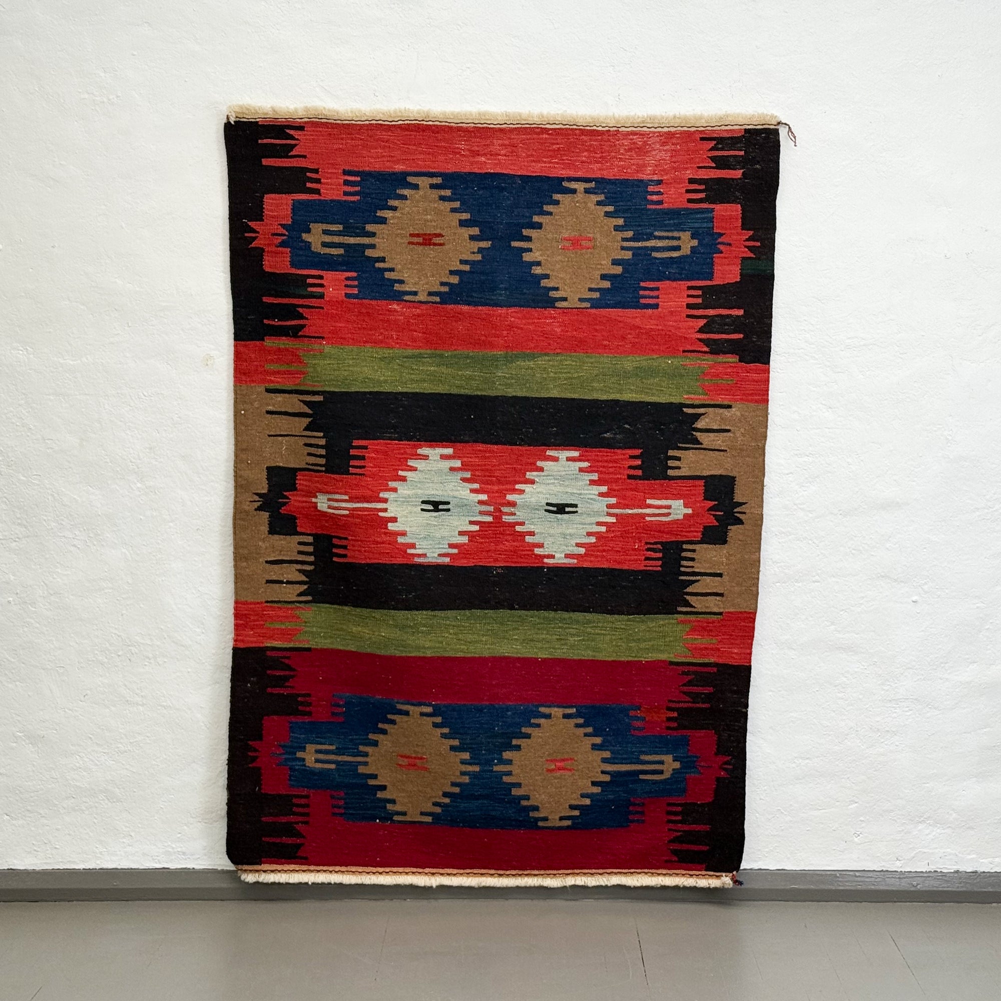 Vintage Konya Kilim Rug