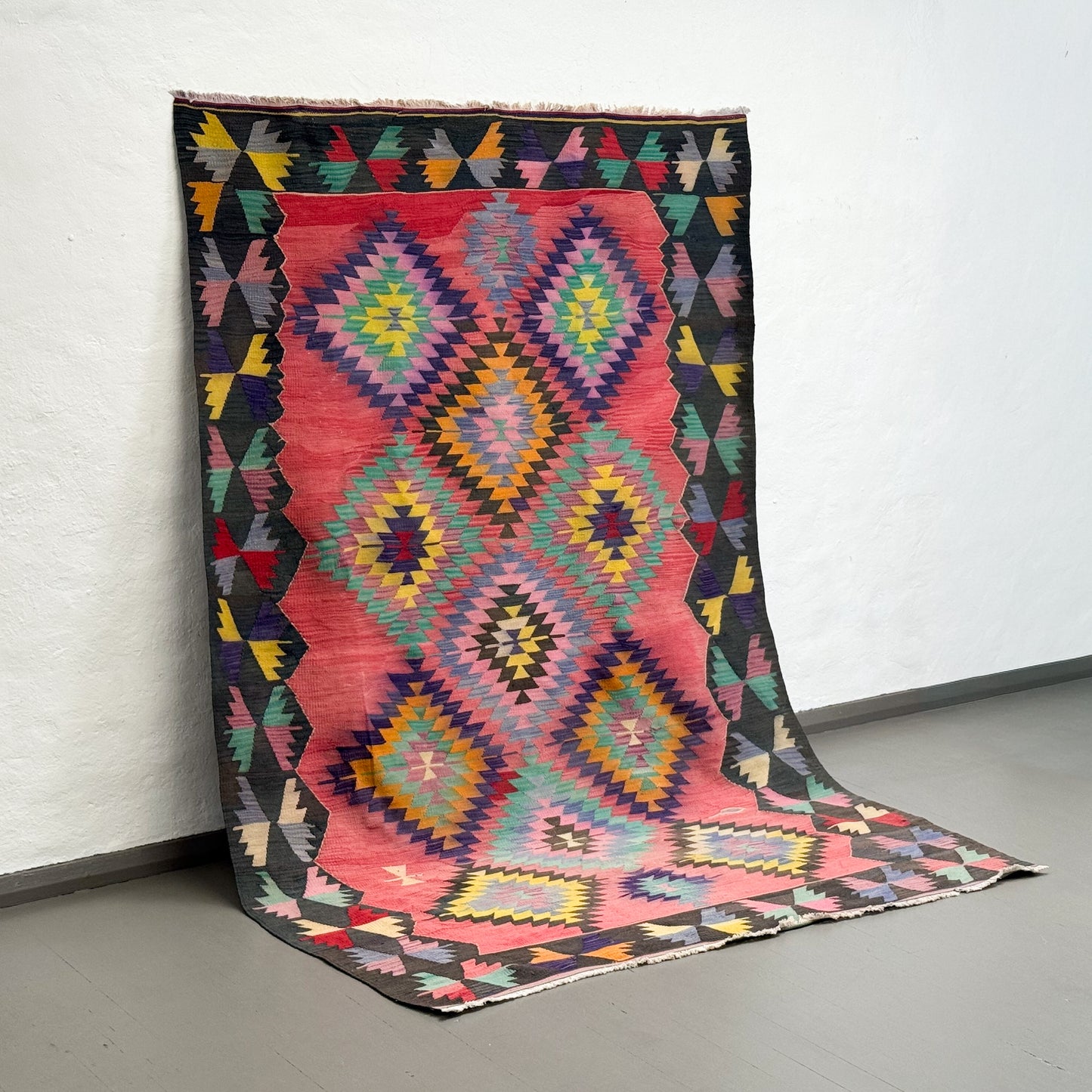 Vintage Nomad Tribal Rug