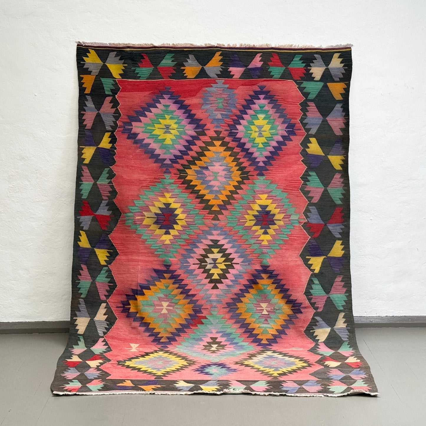 Vintage Nomad Tribal Rug