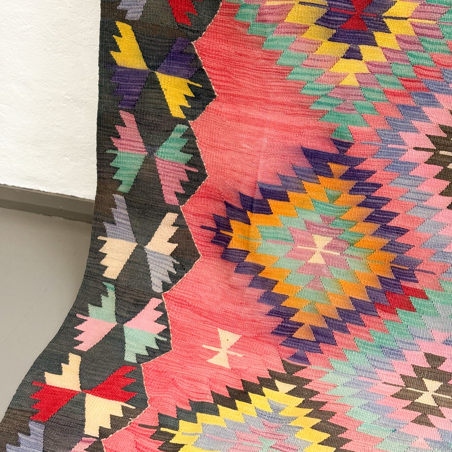 Vintage Nomad Tribal Rug