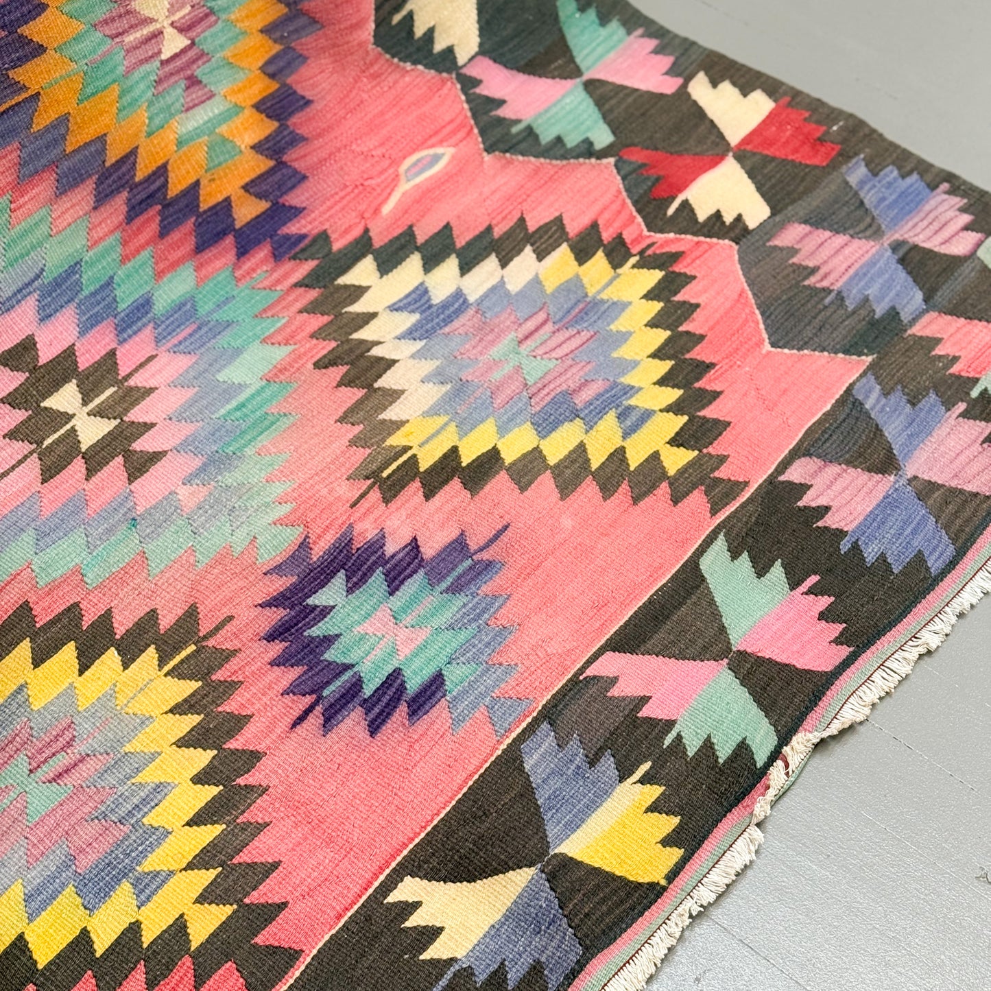 Vintage Nomad Tribal Rug