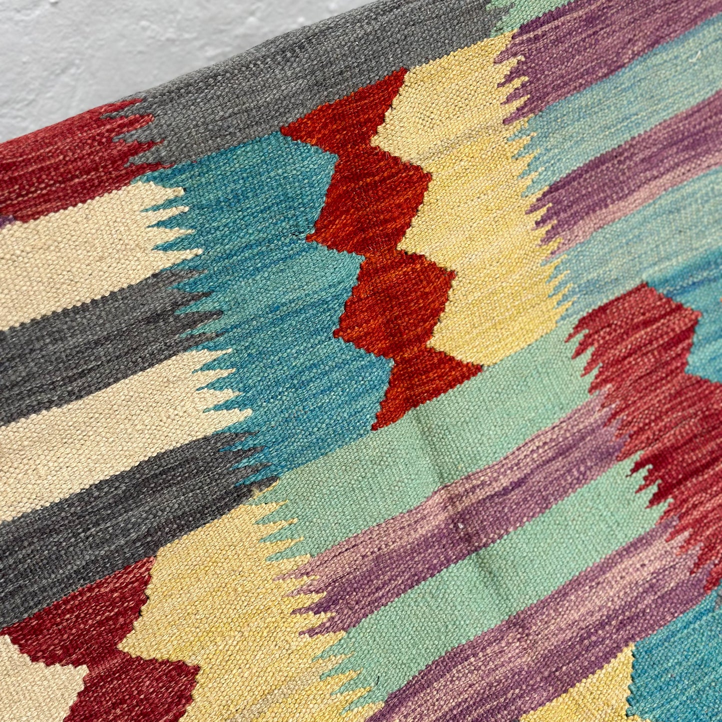 Vintage Tribal Kilim Runner Rug III